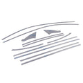 12x Gloss Black Window Trim Cover Kit for Infiniti Q50 (2014–2024)