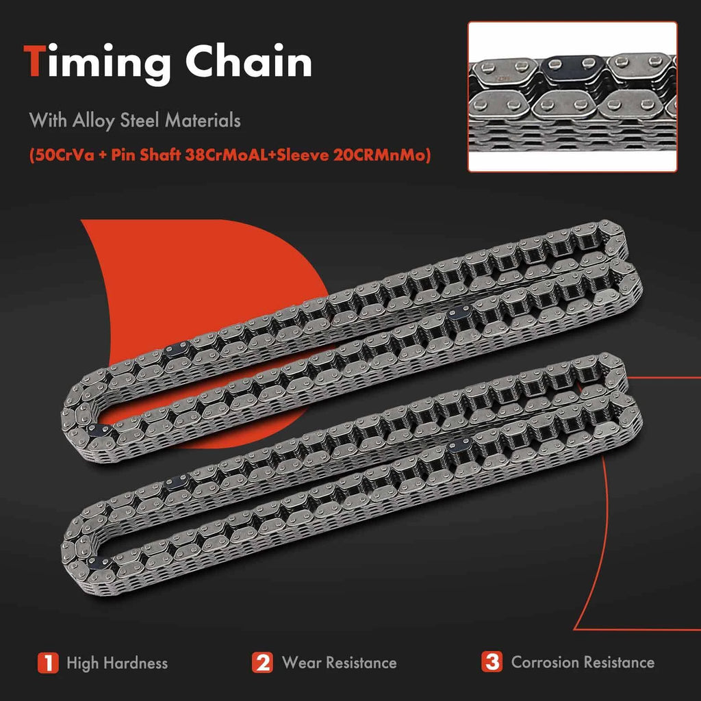 8x Timing Chain Kit for Nissan Pathfinder Armada Titan (2005–2023)