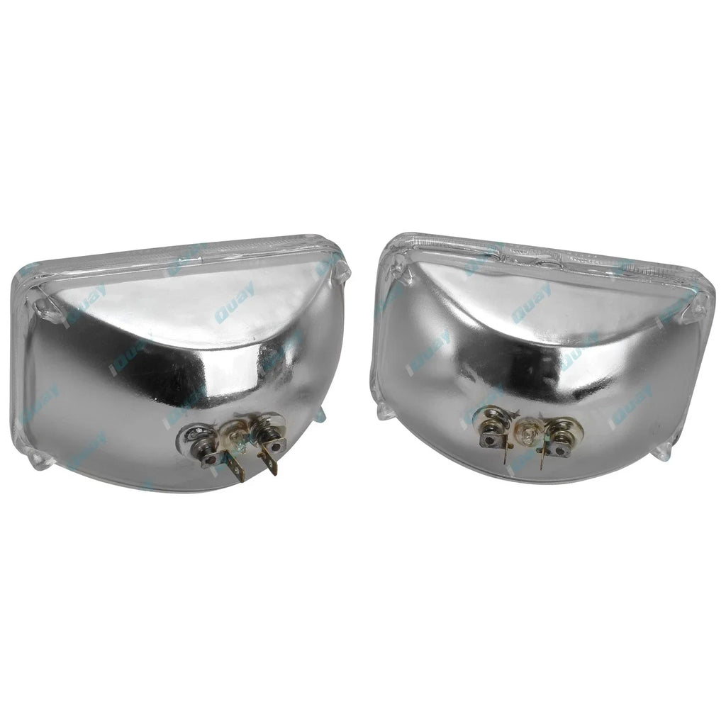 2 x Sealed Beam 100x165mm 50W 12V Incandescent Dual Headlight