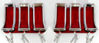 Tail Light Assembly Right Side for 1967-1968 Ford Mustang (Aftermarket)