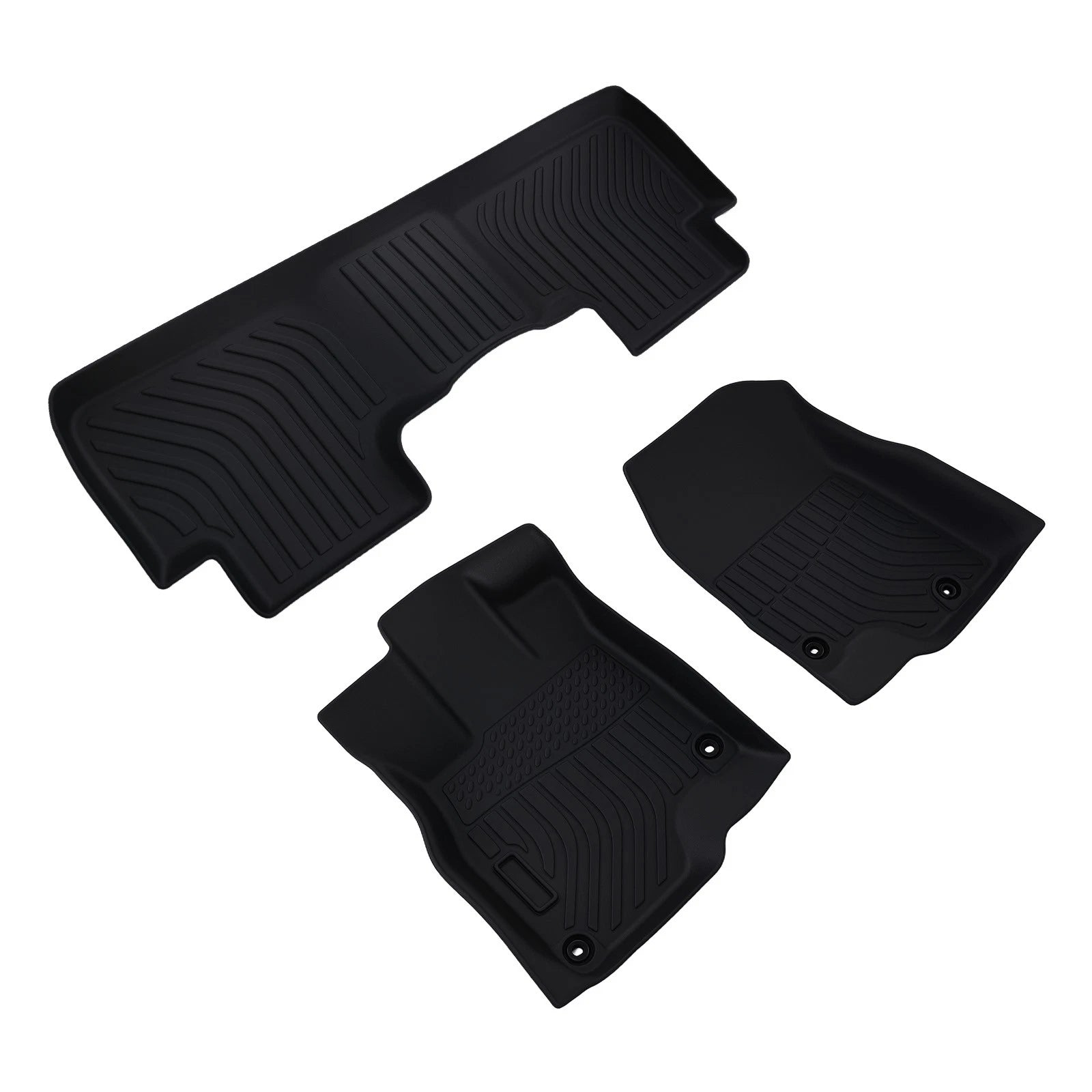 Set of 4 All-Weather Black Floor Mats for Acura RDX (2019–2025)