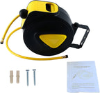 Retractable Air Hose Reel 5/16 IN x 33 FT for Wall Mount Tool (180° Rotation)