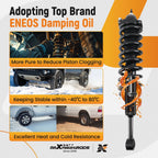 Set of 4 Front Struts Coil Springs & Rear Shock Absorbers for Toyota Tacoma (2005–2015)