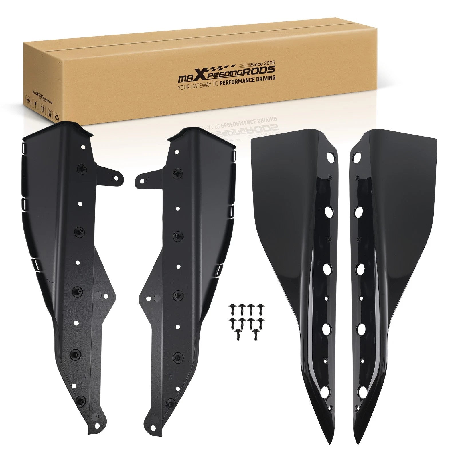 Performance Side Skirts for BMW 2 Series G42 220i 230i M240i (2022–2024) Black ABS