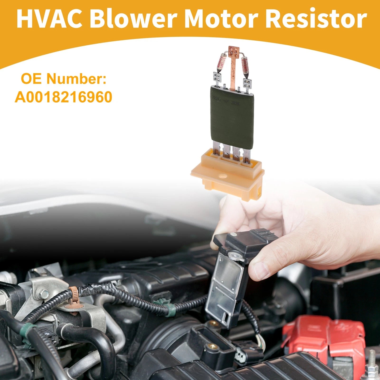 HVAC Blower Motor Resistor No.A0018216960 for Mercedes-Benz Actros 
