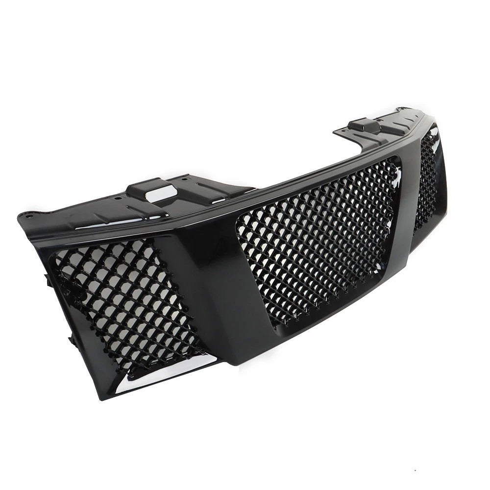 Front Grill for Nissan Frontier (2005-2008) Mesh Gloss Black