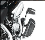 Black Large Airflow Brake Pedal Pad for Harley Trike Ultra Road Glide (2008–Present)