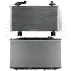 Radiator & AC Condenser Cooling Kit for Acura TSX (2010–2014)
