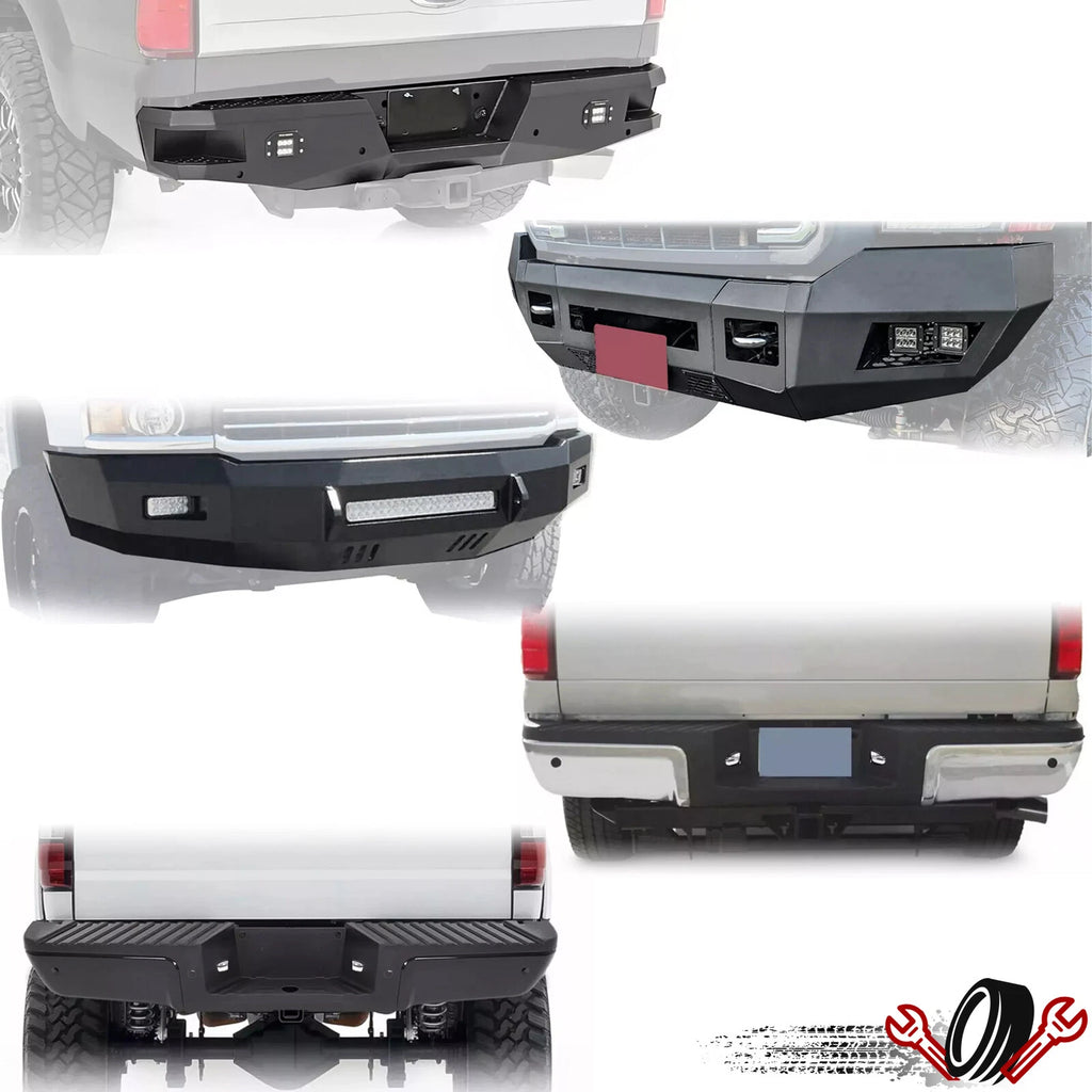 Front/Rear Bumper with LEDs for Ford F250 F350 (1999–2016)