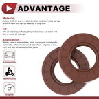 Set of 2 Oil Seal Rotary Shaft Seal FKM Rubber 35x65x12mm for Various Models