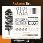G4KE Engine Rebuild Overhaul Kit for Hyundai Sonata, Santa Fe, Kia Optima (2.4L)
