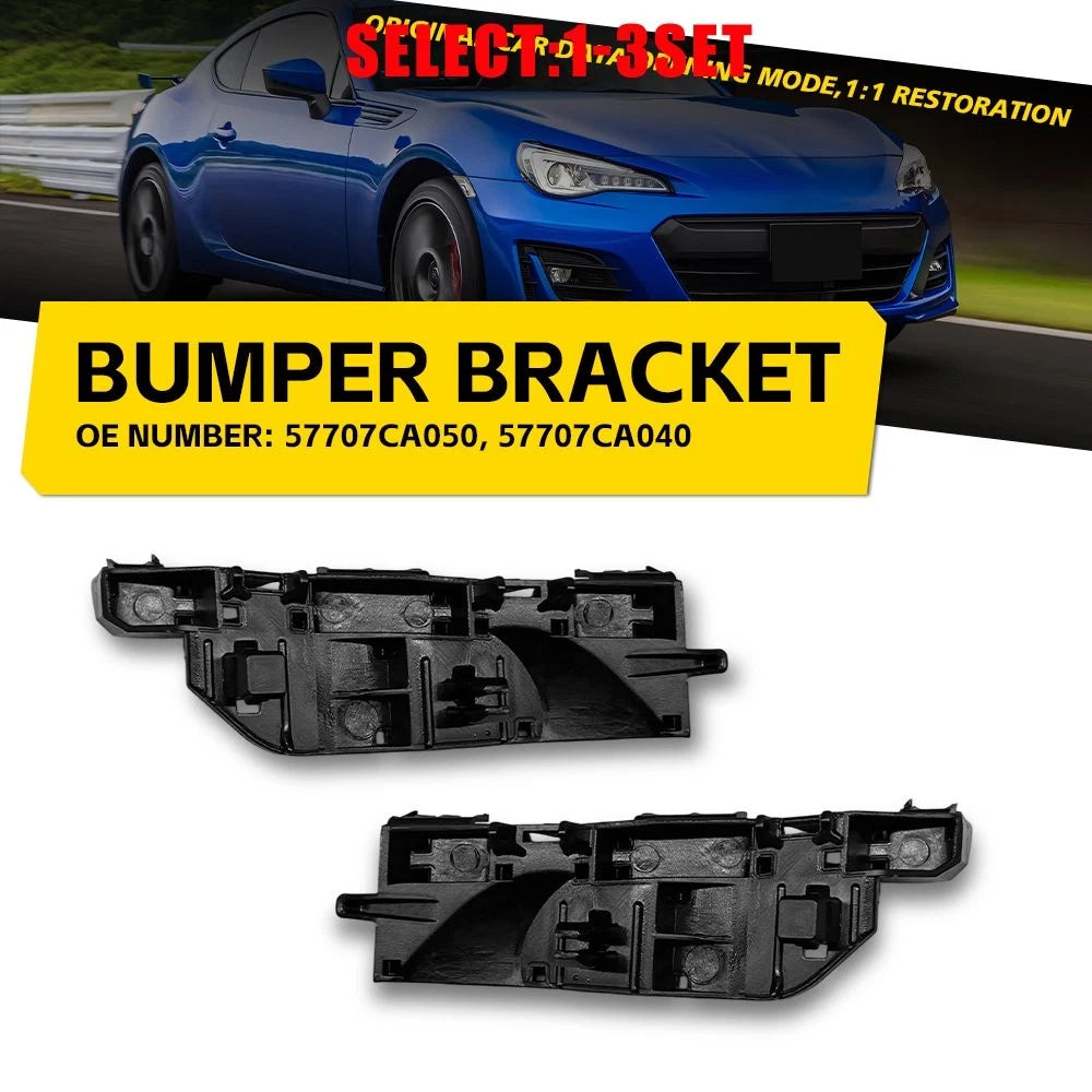 Set of 2 Front Left & Right Bumper Brackets for Subaru BRZ (2013–2017)