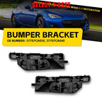 Set of 2 Front Left & Right Bumper Brackets for Subaru BRZ (2013–2017)