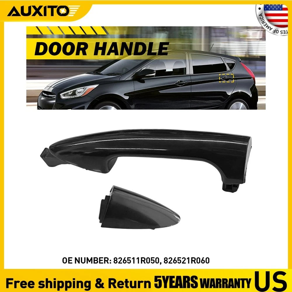 Rear Left Driver Side Exterior Door Handle for Hyundai Accent (2012–2017)