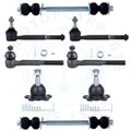 Set of 8 Front Upper Ball Joints & Tie Rods for 1996-2000 GMC Yukon