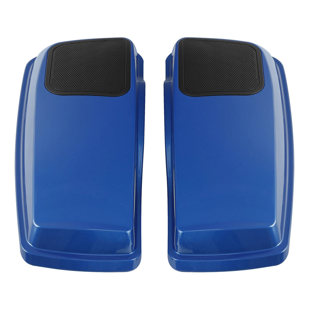 6x9" Saddlebag Speaker Lids for Harley Road Glide King (2014–Present) - Electric Blue