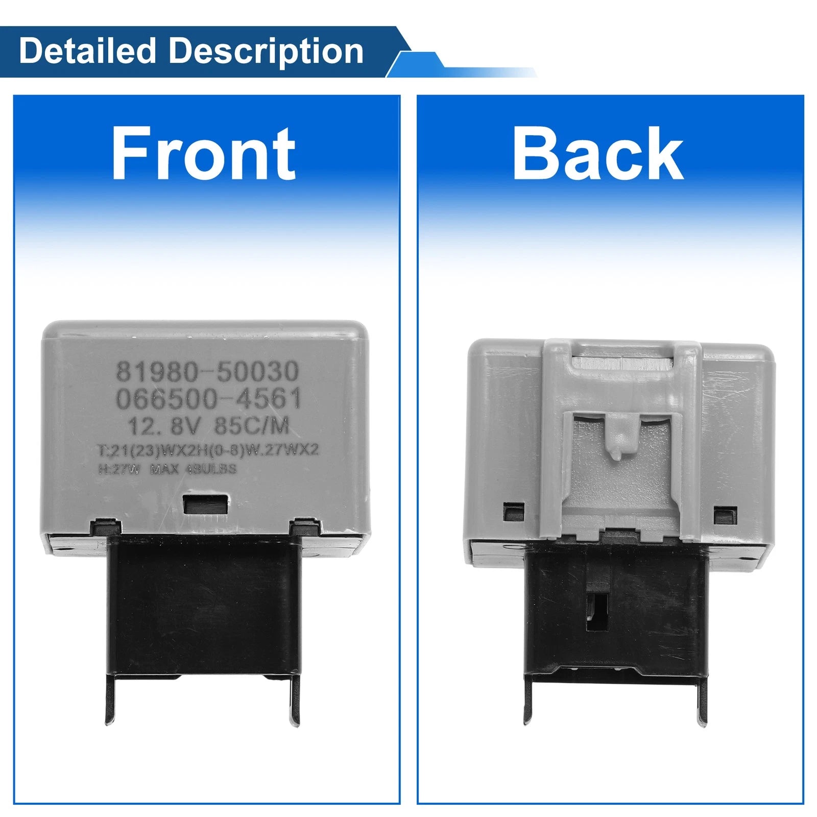 Turn Signal Flasher Relay for Toyota 4Runner (2002–2005) No. 81980-50030