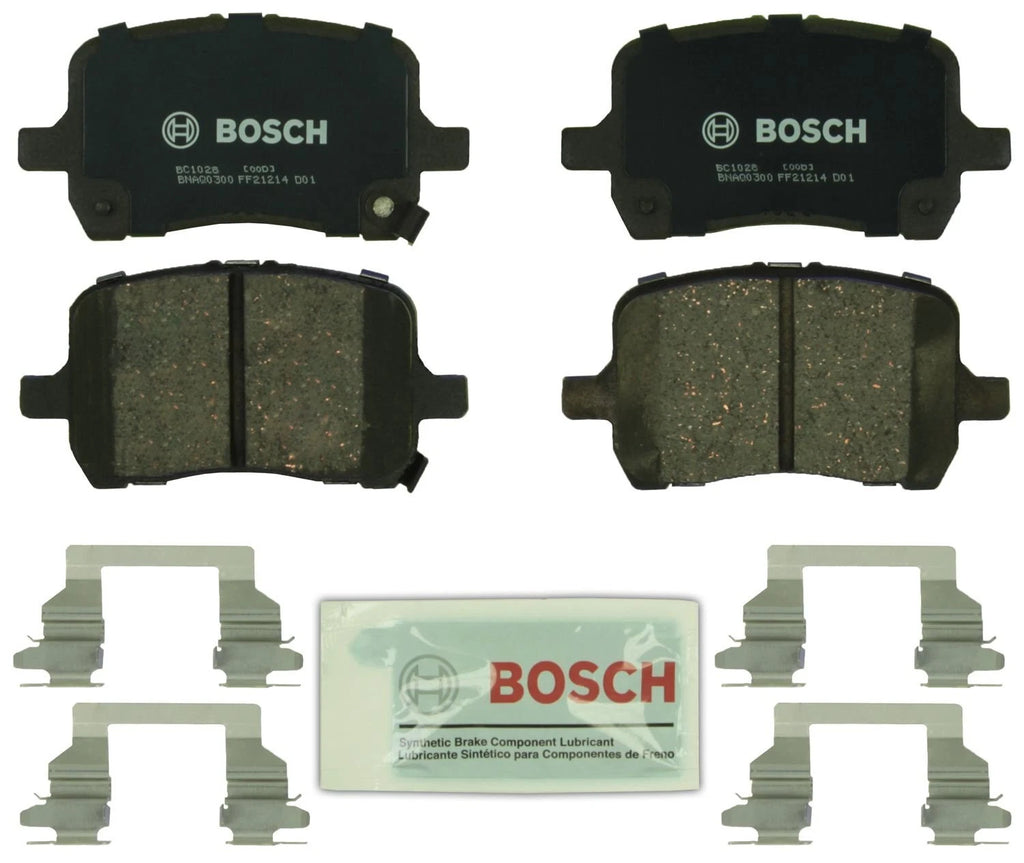 Front Brake Kit 296mm Drilled Rotors & Bosch Pads for HHR Malibu G6 Ion (2006–2011)