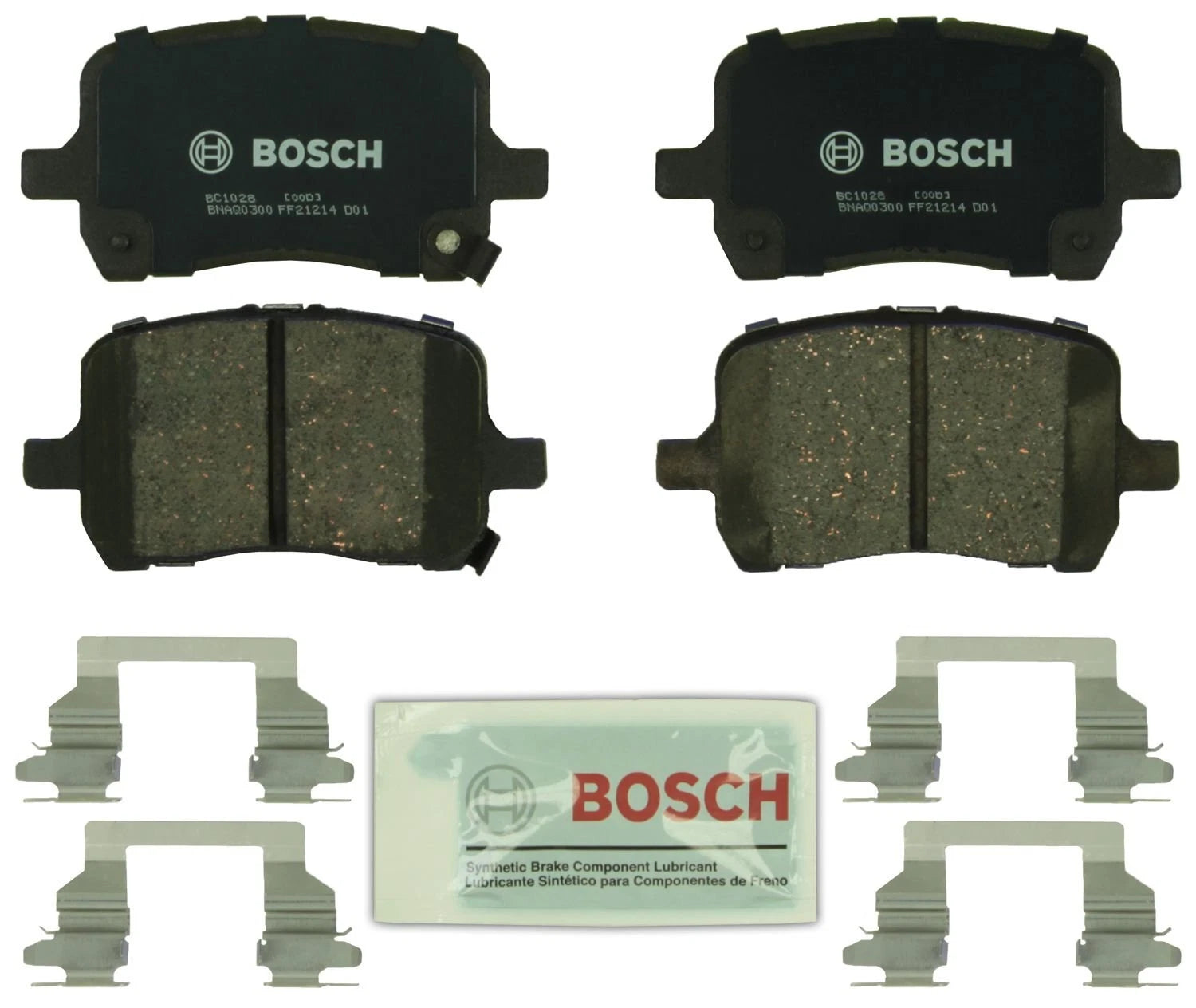 Front Brake Kit 296mm Drilled Rotors & Bosch Pads for HHR Malibu G6 Ion (2006–2011)