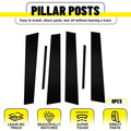 Pillar Post Door Window Trim Cover for Acura TL (2004–2008)