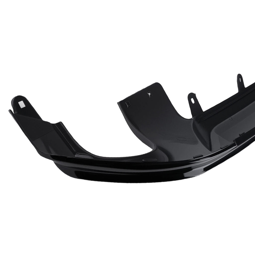 Rear Bumper Diffuser Lip Spoiler for BMW X1 (2016-2021) Glossy Black