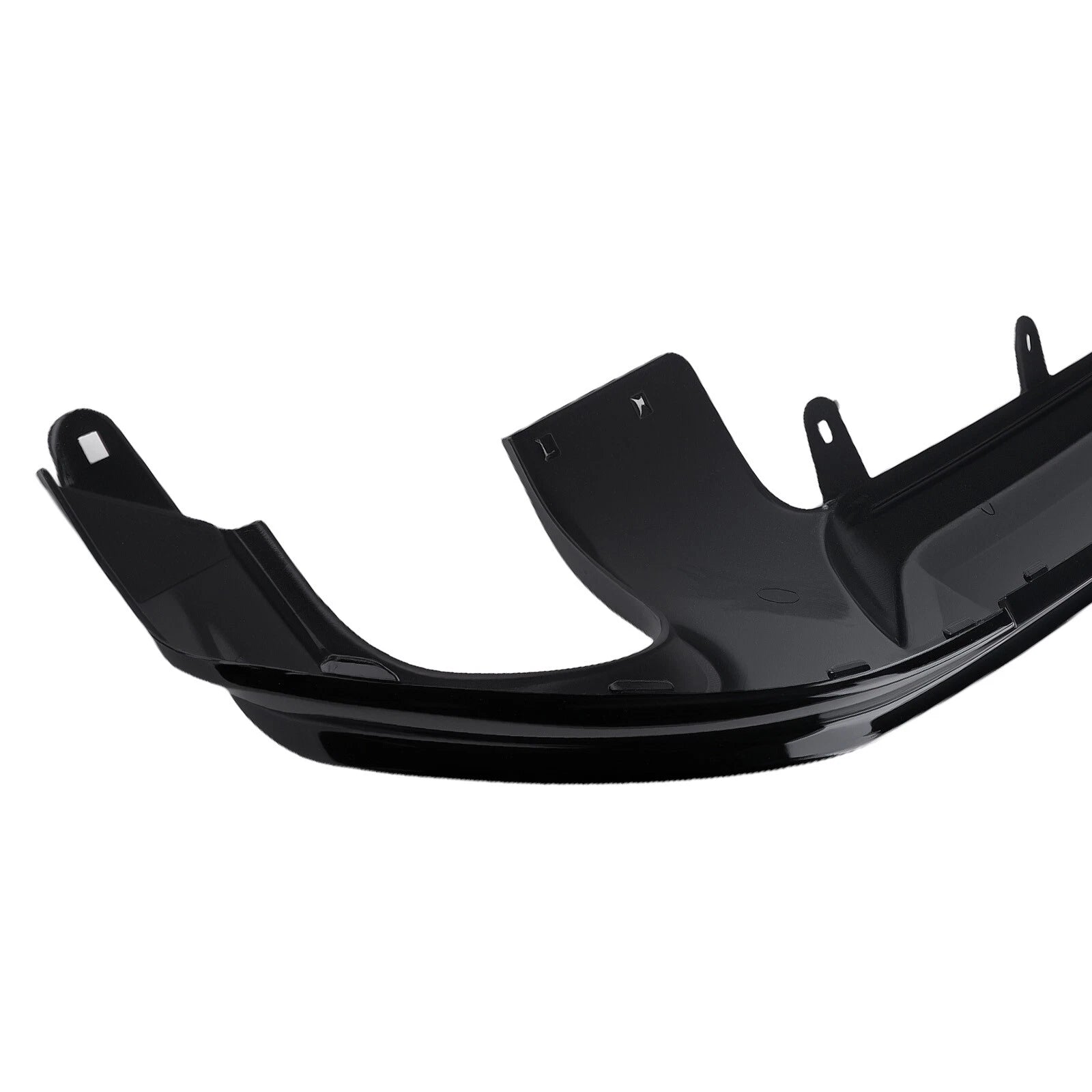 Rear Bumper Diffuser Lip Spoiler for BMW X1 (2016-2021) Glossy Black
