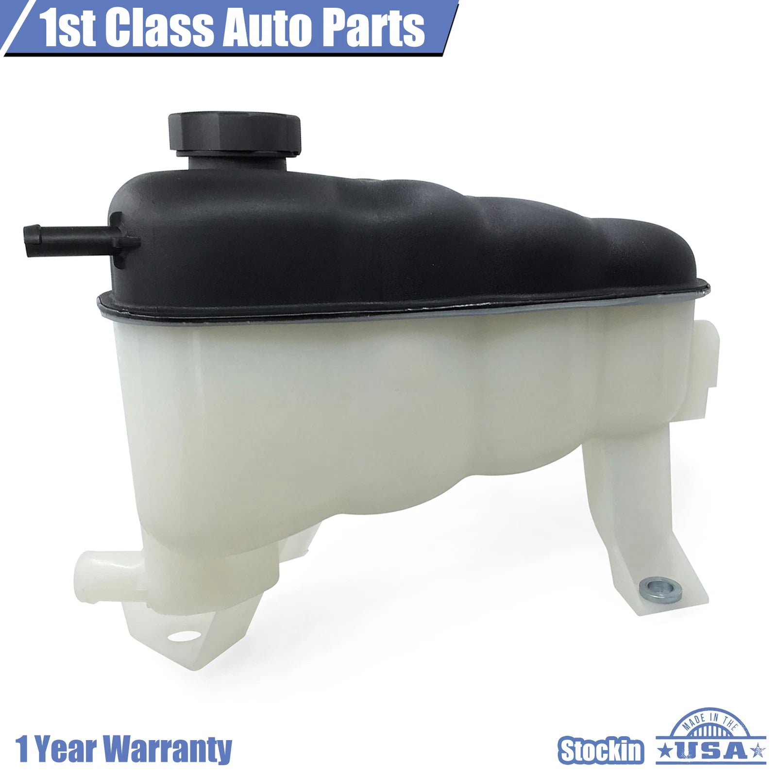 Engine Coolant Overflow Tank with Cap for Cadillac Chevy GMC