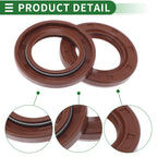 Set of 5 Oil Seal Rotary Shaft Seal FKM Rubber 25x40x5mm