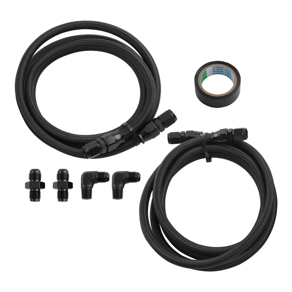 Automatic Transmission Cooler Hose Line Kit for GM 4L60E 4L65E TH350 TH400