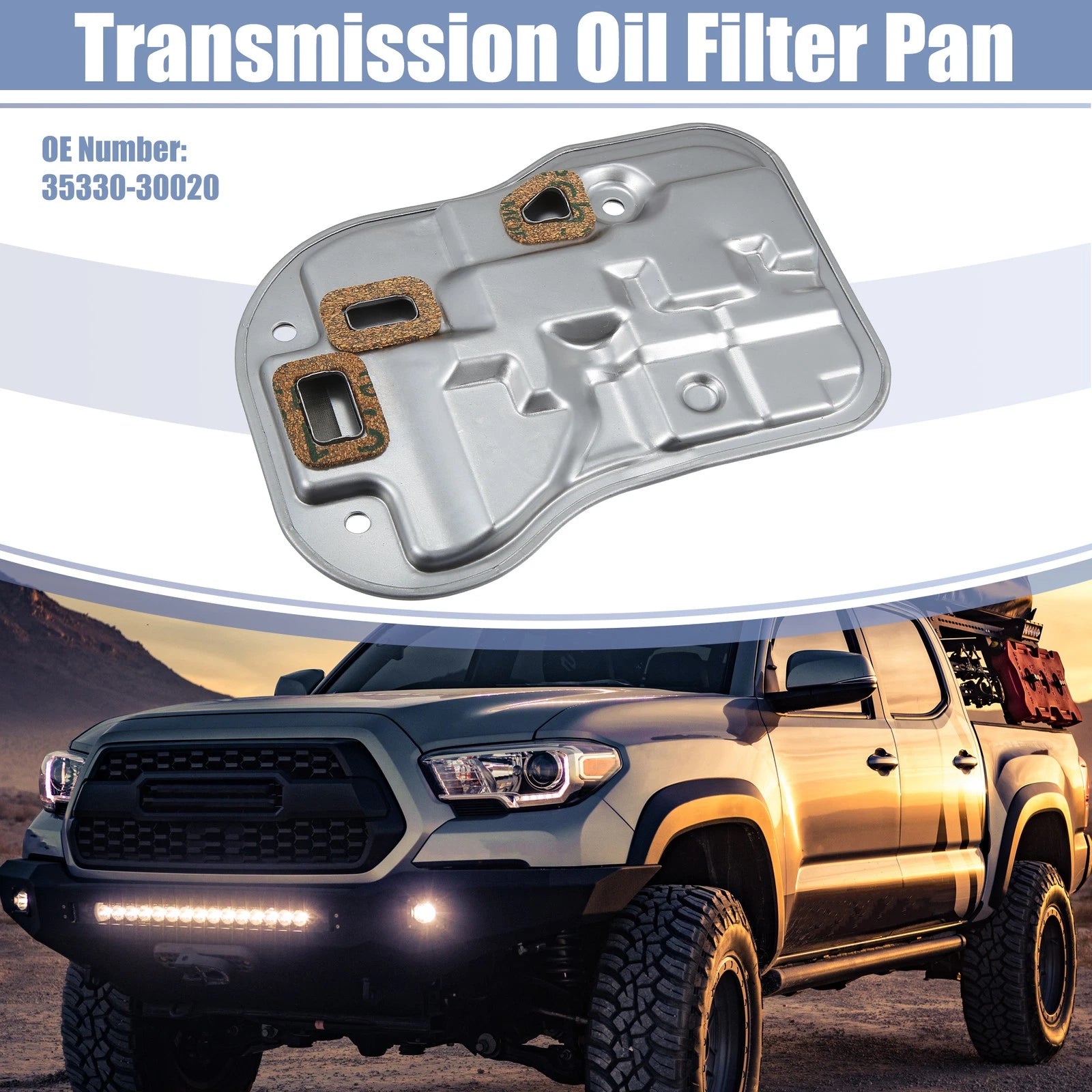 Transmission Filter Oil Pan for Toyota Tacoma (2001–2004) 35330-30020