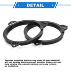 Set of 2 Speaker Spacer Rings for Scion TC (2005–2010) 6.5''