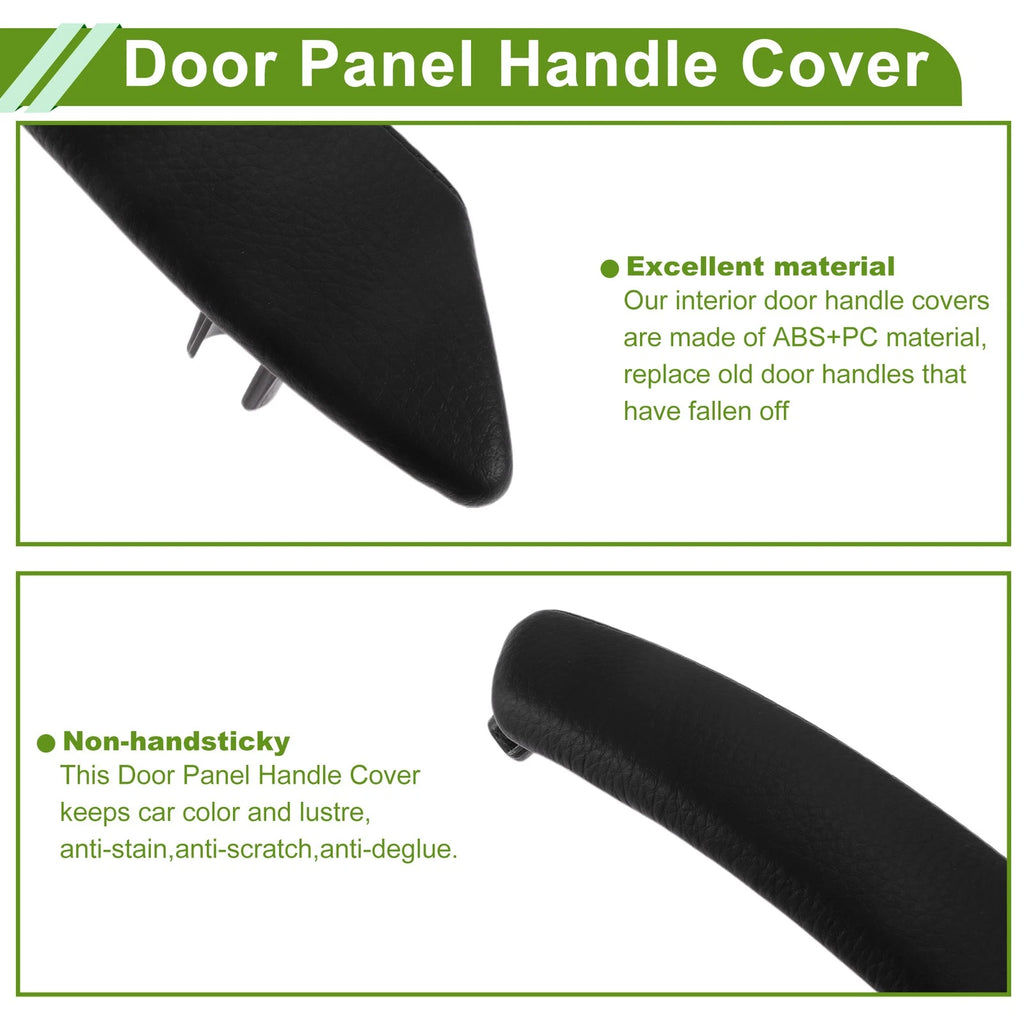 Door Panel Handle Pull Trim Cover for BMW X5 (2008–2013) No. 51416970236 Black
