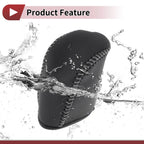 1 Pc Gear Shift Knob Cover for Dodge Journey (2011–2020) Black Gray