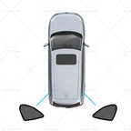 Set of 2 Magnetic Mesh Sun Blind Shades for Hyundai Tucson (2021–2024)