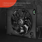 Cooling Fan Assembly with Shroud for Kia Sportage (2005–2010)