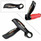 Pair of Carbon Fiber Ergonomic End Bar Bicycle Bar Ends for MTB Road Bike