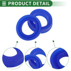 Set of 10 Oil Seal Rotary Shaft Seal 12x22x6mm High Pressure Blue