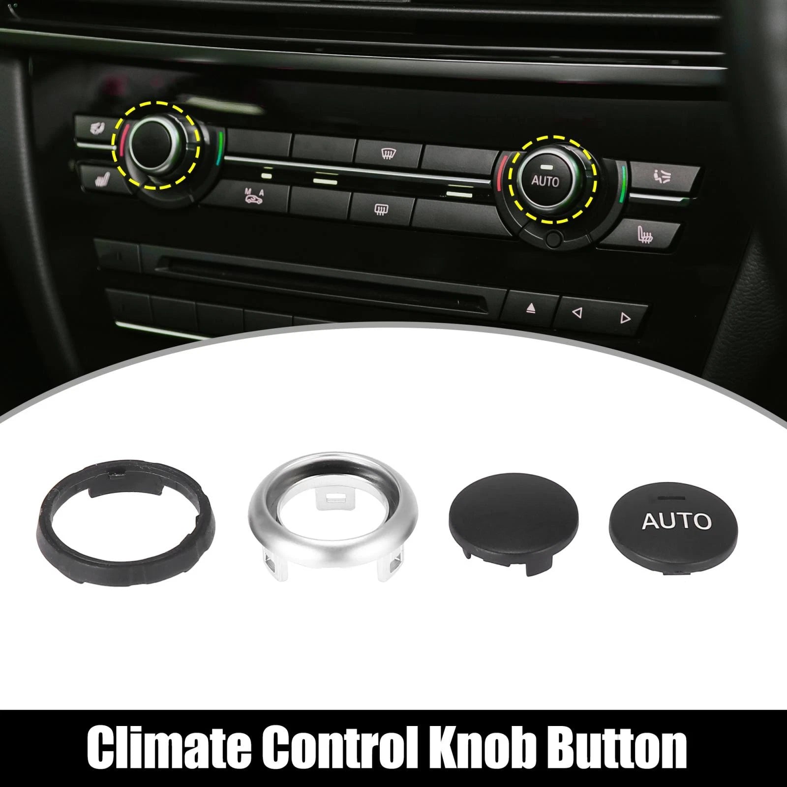 AC Knob Climate Control Switch Repair Kit for BMW 5 6 7 Series X5 X6 