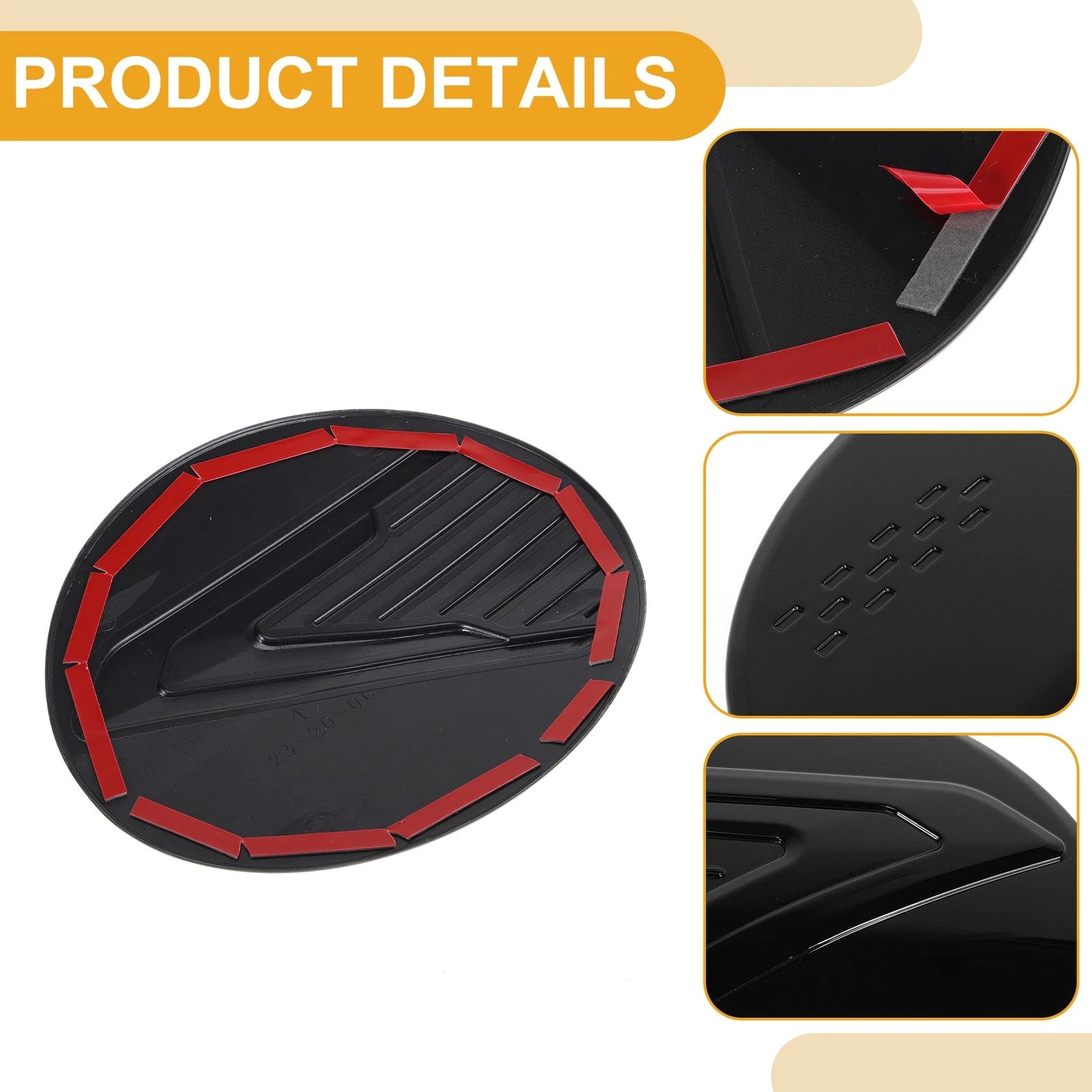 Fuel Tank Door Cap for Subaru Crosstrek (2024–2025) - Black Filler Flap Cover