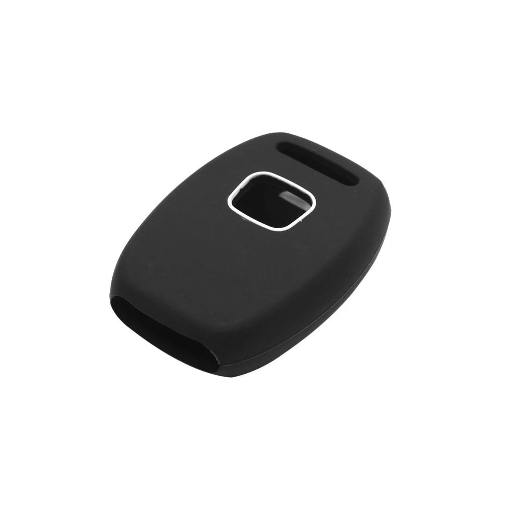 2X Black Silicone 2+1 Button Remote Key Cover for Honda 