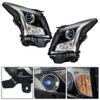 Halogen Headlights Pair with Bulbs for Cadillac ATS (2013–2018)