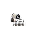 Set of 8 Spark Plugs & Wix Engine Oil Filter for Audi A6 A8 Q7 S5 Touareg