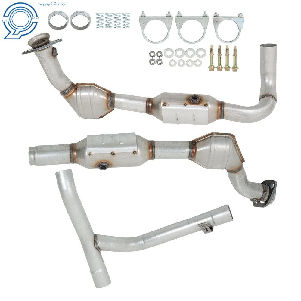 Complete Catalytic Converters Set for Ford F-150 XLT (2001–2003) 4.6L V8