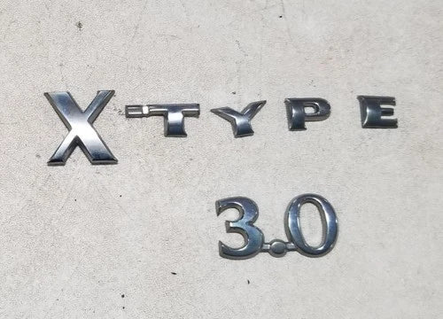 Chrome Trunk Emblem for Jaguar X-Type (2002–2008)