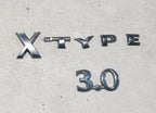 Chrome Trunk Emblem for Jaguar X-Type (2002–2008)