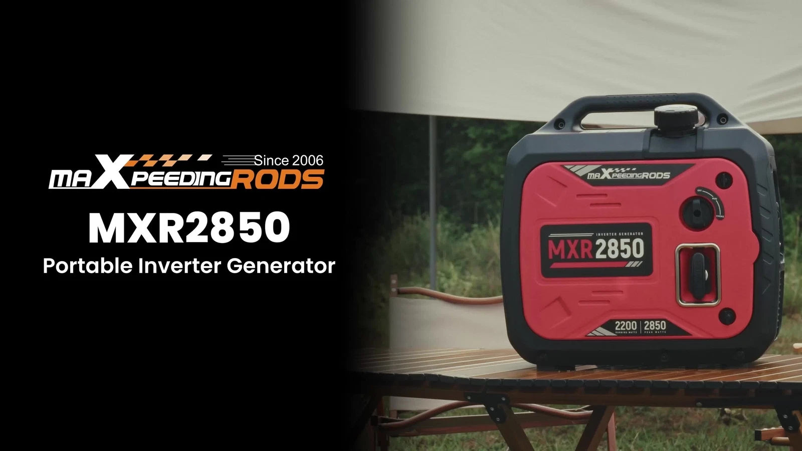 2850W Portable Gasoline Inverter Generator for Home Backup Outdoor