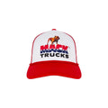 Retro Foam Trucker Cap for Mack Trucks (Snapback, Red/White)