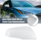 Right Side Mirror Cover Cap for Toyota Highlander (2020–2022) - White