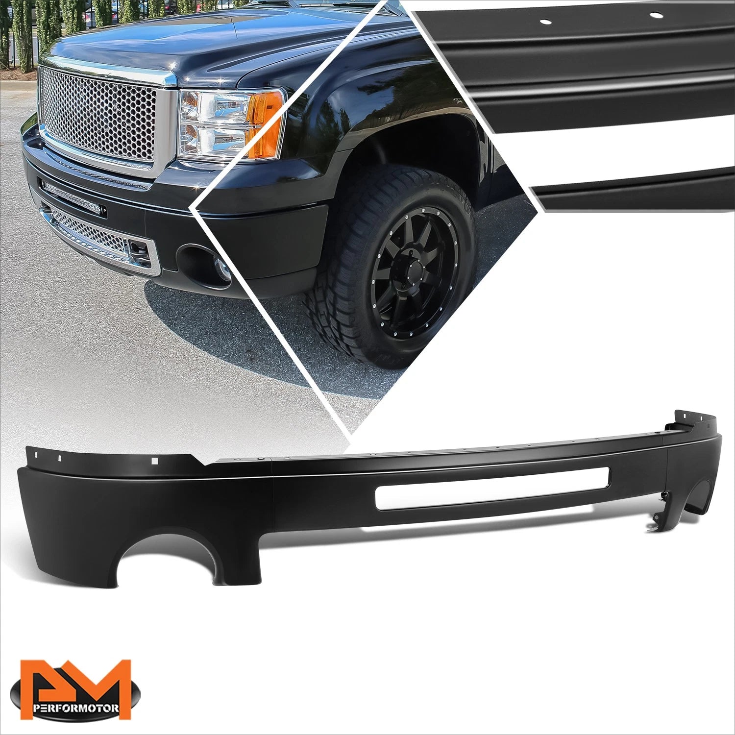 Front Bumper Face Bar for GMC Sierra 1500 Denali Hybrid (2007–2013)