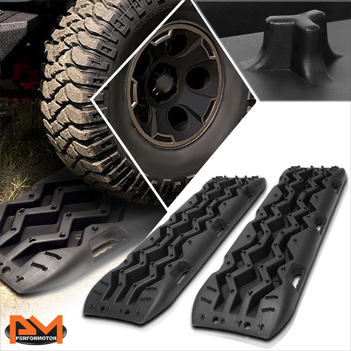 2Pcs 48"x14.5" Recovery Board for Off-Road Vehicles
